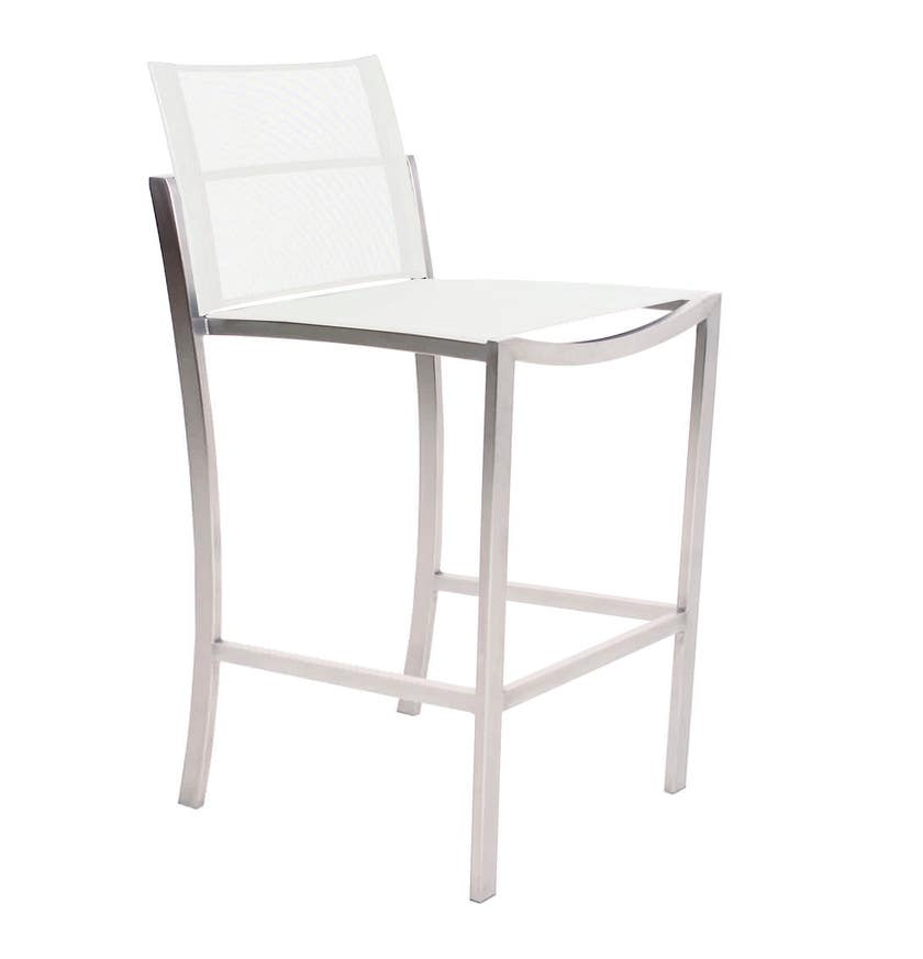Tabouret O-ZON de Royal Botania, Assise blanche