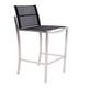 Tabouret O-ZON, Assise noire