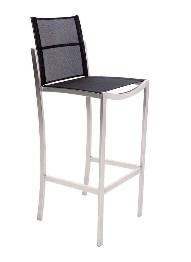 Tabouret O-ZON de Royal Botania, Assise noire Tabouret O-ZON de Royal Botania, Assise noire