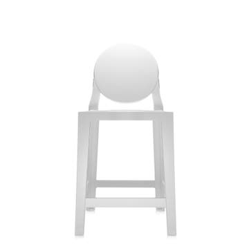 Tabouret ONE MORE de Kartell, H. 65, Blanc