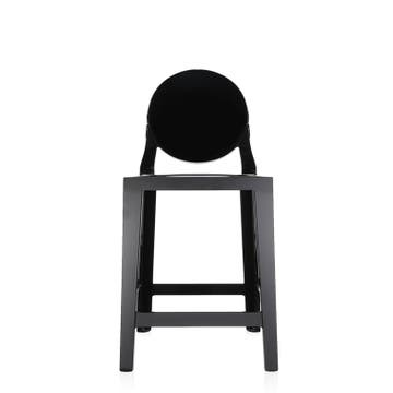 Tabouret ONE MORE de Kartell, H. 65, Noir