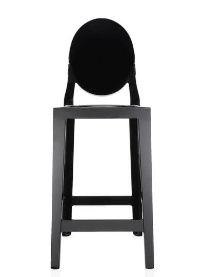 Tabouret ONE MORE de Kartell, H. 75, Noir Tabouret ONE MORE de Kartell, H. 75, Noir