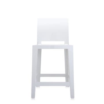 Tabouret ONE MORE PLEASE de Kartell, H. 65, Blanc