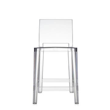 Tabouret ONE MORE PLEASE de Kartell, H. 65, Cristal
