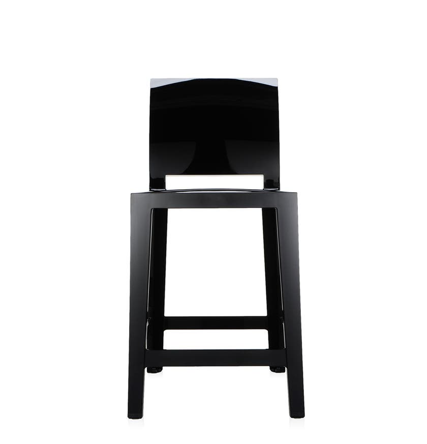 Tabouret ONE MORE PLEASE de Kartell, H. 75, Noir