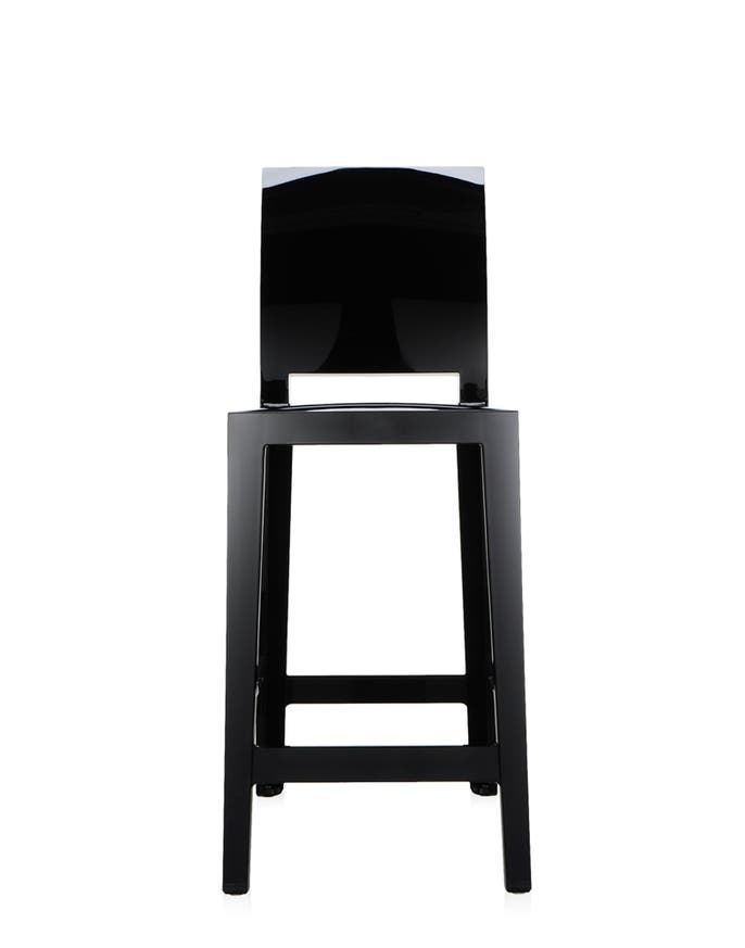 Tabouret ONE MORE PLEASE de Kartell, H. 75, Noir Tabouret ONE MORE PLEASE de Kartell, H. 75, Noir