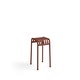 Tabouret PALISSADE, Iron red