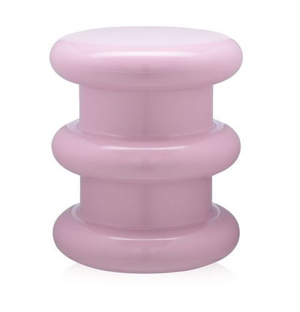 Tabouret PILASTRO de Kartell, Rose