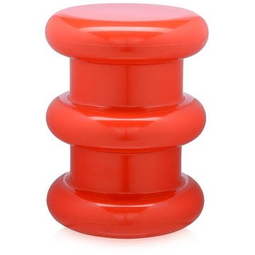 Tabouret PILASTRO de Kartell, Rouge
