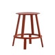 Tabouret bas REVOLVER, H.65 cm, Rouge