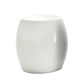 Tabouret ROY de Kartell, Blanc