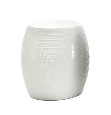 Tabouret ROY de Kartell, Blanc