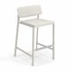 Tabouret haut SHINE, Blanc mat 