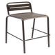 Tabouret STAR, Marron d'Inde