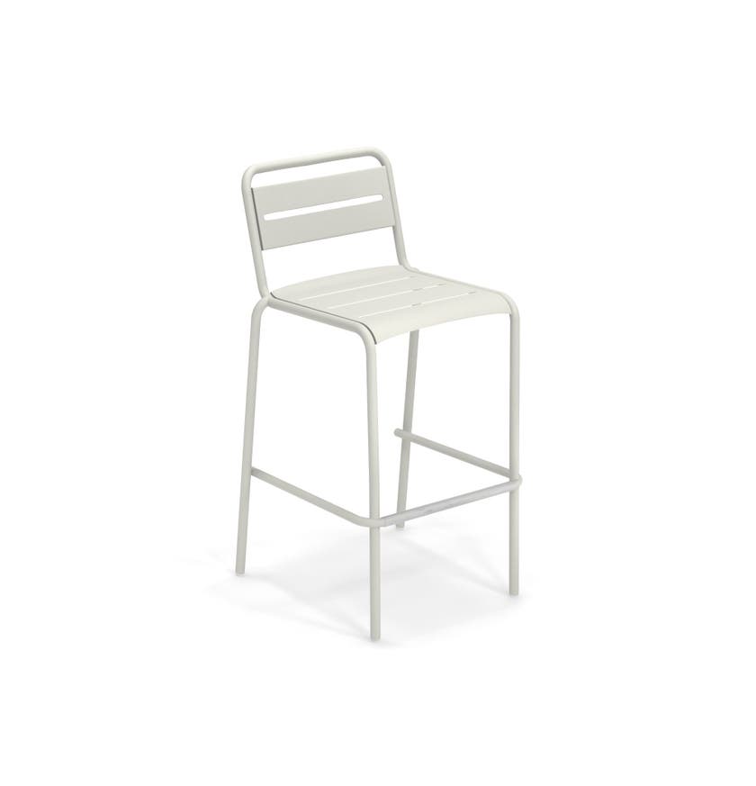 Tabouret STAR de Emu, Blanc mat