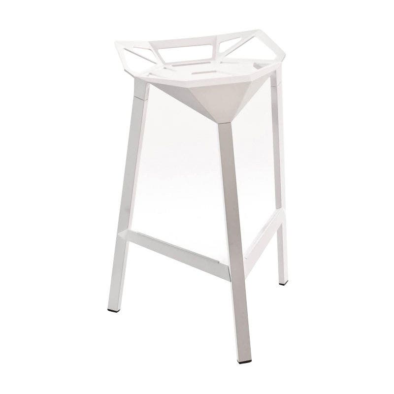 Tabouret de bar STOOL ONE H.67 cm de Magis, Blanc Tabouret de bar STOOL ONE H.67 cm de Magis, Blanc