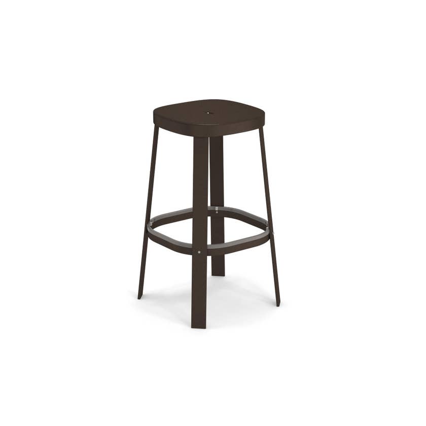 Tabouret THOR de Emu, Marron d'Inde Tabouret THOR de Emu, Marron d'Inde