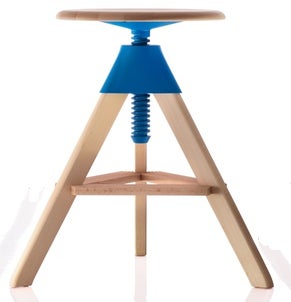 Tabouret TOM de Magis, bleu