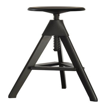 Tabouret TOM de Magis, Noir / Noir