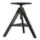 Tabouret TOM, Noir / Noir