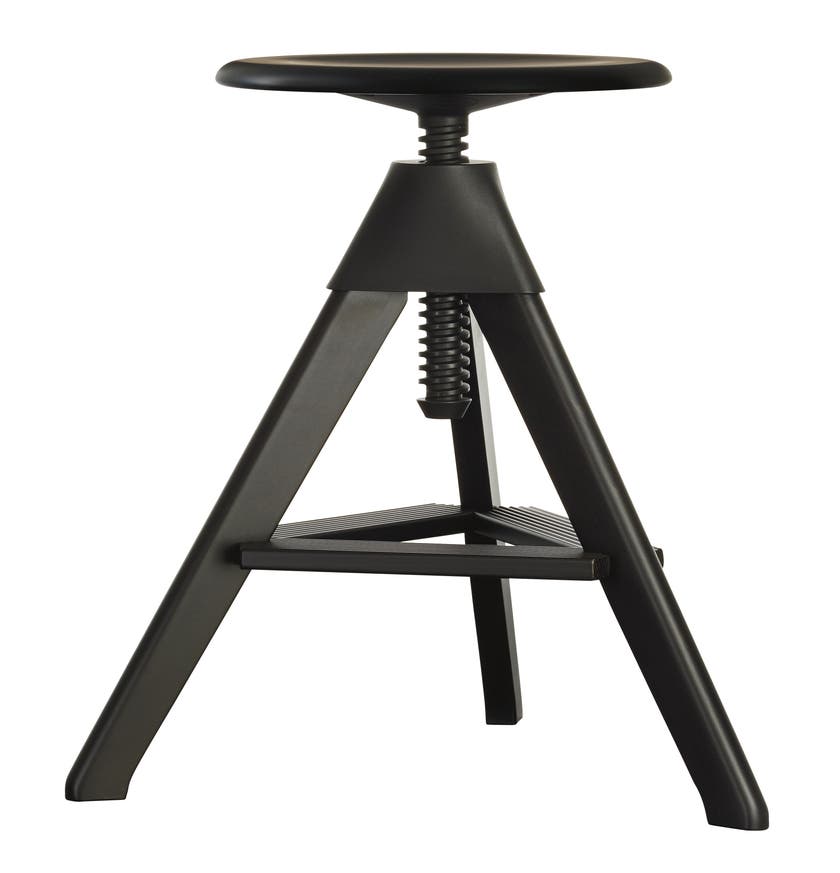 Tabouret TOM de Magis, Noir / Noir