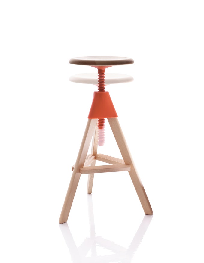 Tabouret TOM de Magis, orange Tabouret TOM de Magis, orange