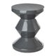 Tabouret ZIG ZAG, Gris