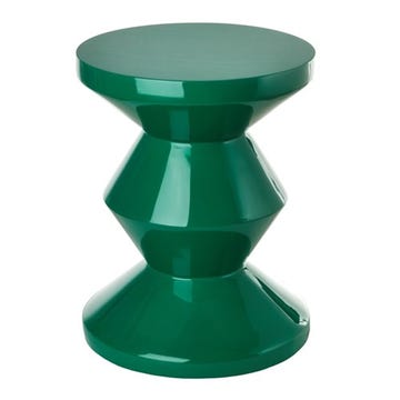 Tabouret ZIG ZAG de Pols Potten, Vert