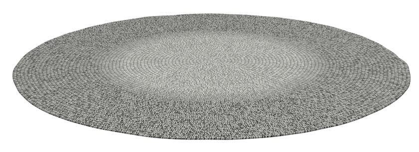 Tapis extérieur RUG ROUND, Graphite, Ø 220 cm Tapis extérieur RUG ROUND, Graphite, Ø 220 cm