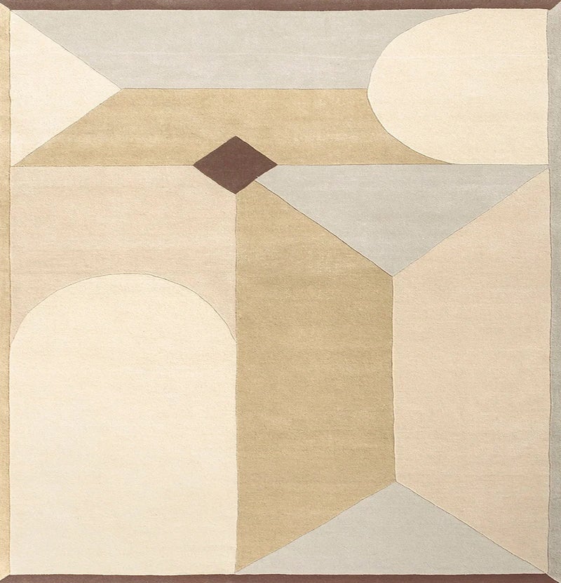 Tapis PIAZZA, 2 0 x 3 0 cm, 100% laine, Beige