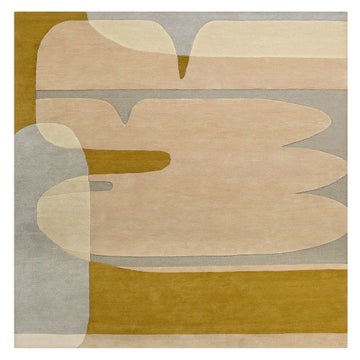 Tapis SIROCO, 250 x 350 cm, 100% laine, Ocre