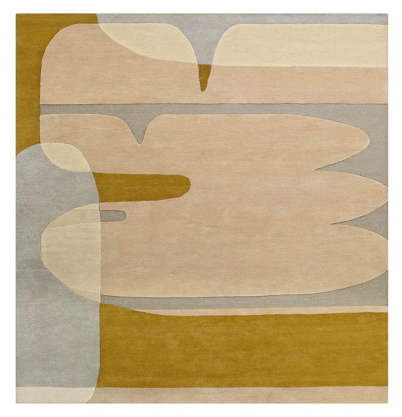 Tapis SIROCO, 250 x 350 cm, 100% laine, Ocre