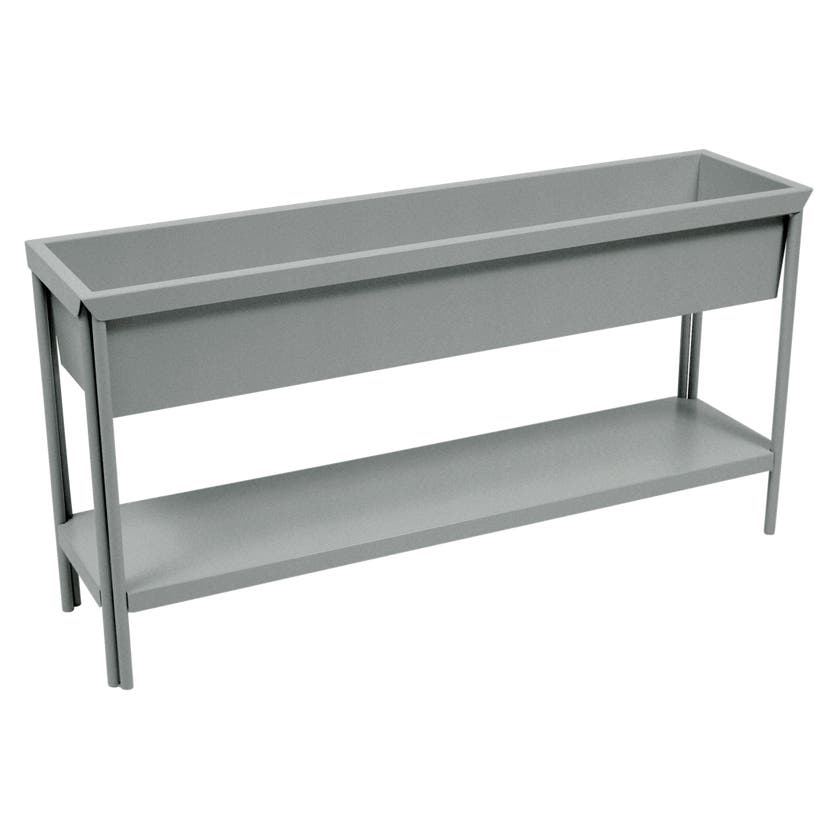 Jardinière TERRAZZA de Fermob, Moyen, Gris lapilli Jardinière TERRAZZA de Fermob, Moyen, Gris lapilli