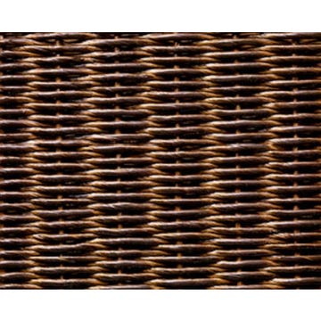 Tête de lit NEVADA 160, Lloyd loom Wengé