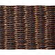 Tête de lit NEVADA 160, Lloyd loom Wengé