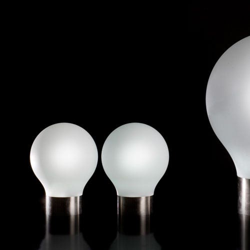SPHERE LUMINEUSE THE SECOND LIGHT, D.38 cm, Blanc de VONDOM SPHERE LUMINEUSE THE SECOND LIGHT, D.38 cm, Blanc de VONDOM