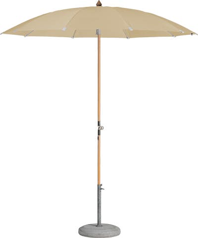 Parasol rond ALEXO® avec volant de Glatz, D. 220, 422 Cream Parasol rond ALEXO® avec volant de Glatz, D. 220, 422 Cream
