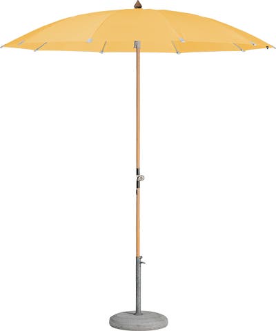 Parasol rond ALEXO® avec volant de Glatz, D. 220, 438 Straw Parasol rond ALEXO® avec volant de Glatz, D. 220, 438 Straw