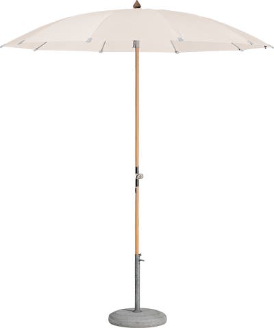 Parasol rond ALEXO® avec volant de Glatz, D. 200, 453 Vanilla Parasol rond ALEXO® avec volant de Glatz, D. 200, 453 Vanilla