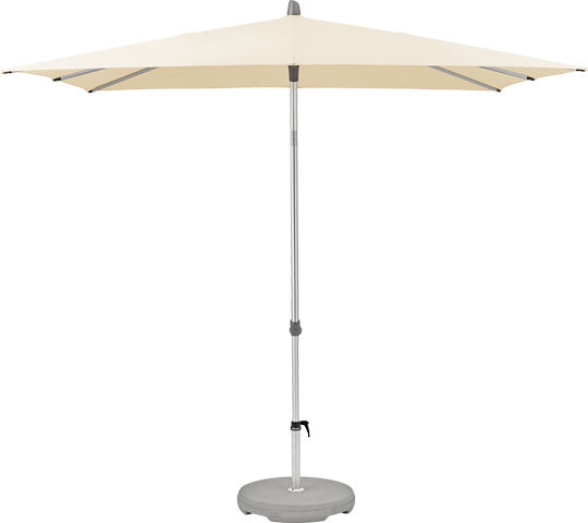 Parasol ALU-SMART EASY, 200 x 200, 150 Eggshell