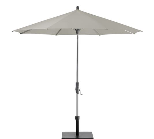 Parasol ALU-TWIST EASY de Glatz, Rond, D.270 cm, 151 Ash Parasol ALU-TWIST EASY de Glatz, Rond, D.270 cm, 151 Ash