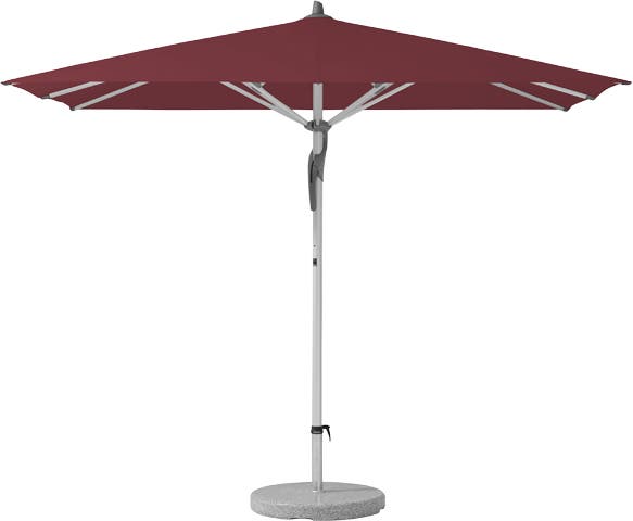 Parasol FORTERO® de Glatz, 350 x 250, 436 Wine Parasol FORTERO® de Glatz, 350 x 250, 436 Wine