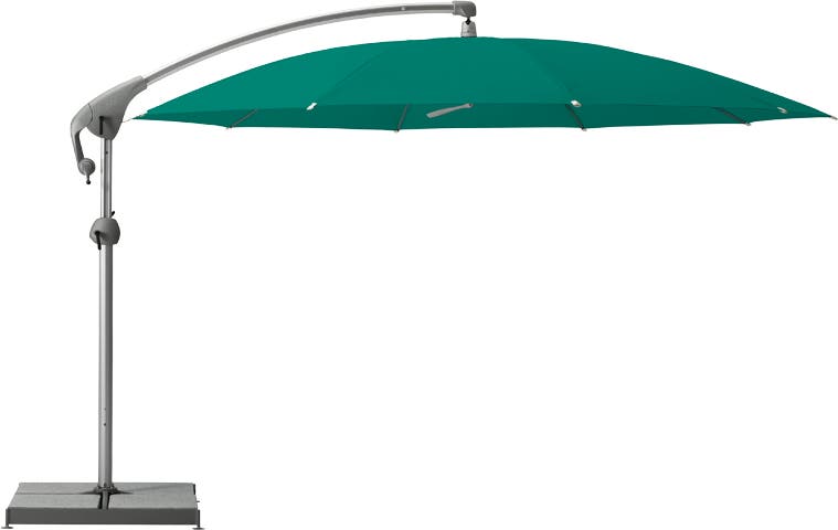 Parasol décentré PENDALEX P+ de Glatz, Rond, D.350 cm, 648 Amazonas Parasol décentré PENDALEX P+ de Glatz, Rond, D.350 cm, 648 Amazonas