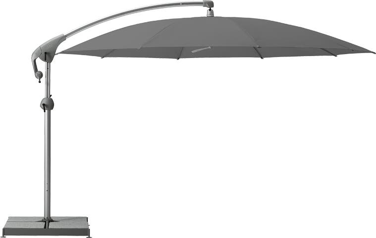 Parasol décentré PENDALEX P+ de Glatz, Rond, D.325 cm, Urban shadow Parasol décentré PENDALEX P+ de Glatz, Rond, D.325 cm, Urban shadow