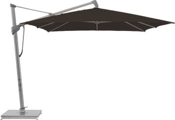 Parasol décentré SOMBRANO® S+ de Glatz, 350 x 350, Structure anthracite, Toile 408 Black Parasol décentré SOMBRANO® S+ de Glatz, 350 x 350, Structure anthracite, Toile 408 Black