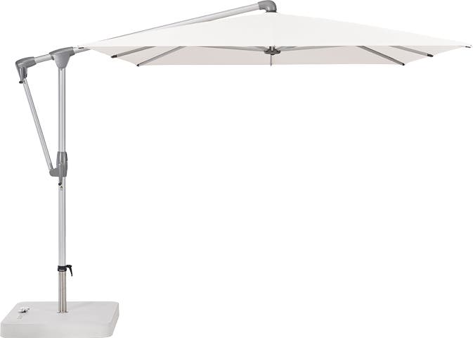 Parasol déporté SUNWING® CASA de Glatz, Structure anthracite, 300 x 240 cm, 404 White Parasol déporté SUNWING® CASA de Glatz, Structure anthracite, 300 x 240 cm, 404 White