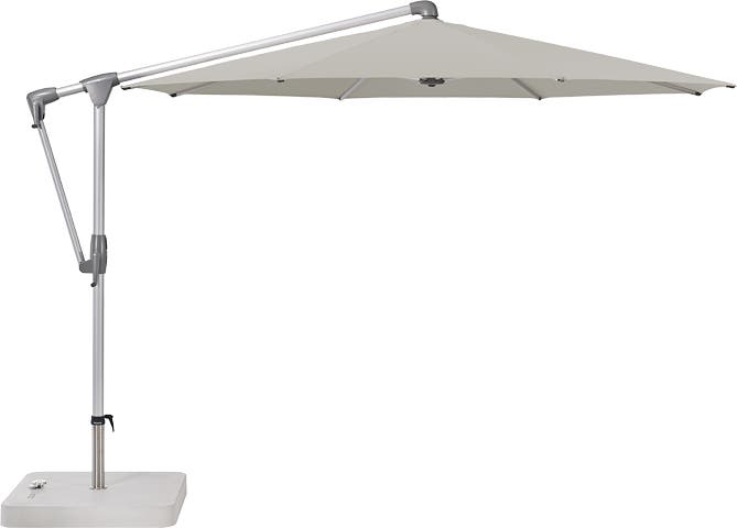 Parasol déporté SUNWING® CASA Easy de Glatz, Ø.300 cm, 151 Ash Parasol déporté SUNWING® CASA Easy de Glatz, Ø.300 cm, 151 Ash