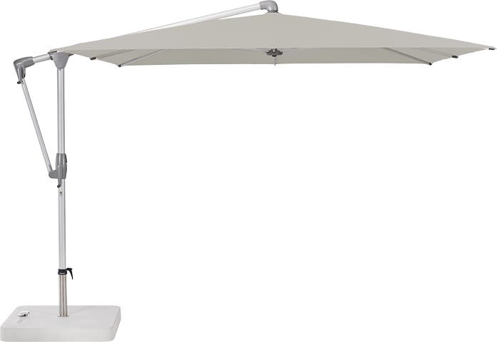 Parasol déporté SUNWING® CASA Easy de Glatz, 270 x 270 cm, 151 Ash Parasol déporté SUNWING® CASA Easy de Glatz, 270 x 270 cm, 151 Ash