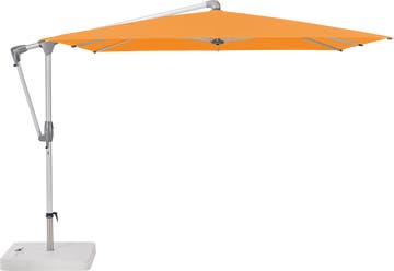Parasol déporté SUNWING® CASA de Glatz, Structure anodisé naturel, 270 x 270 cm, 661 Helloween Parasol déporté SUNWING® CASA de Glatz, Structure anodisé naturel, 270 x 270 cm, 661 Helloween