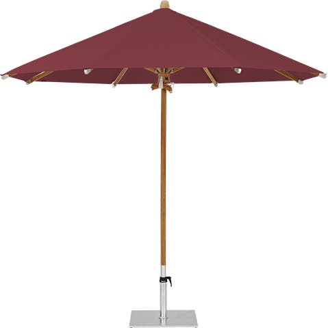 Parasol TEAKWOOD de Glatz, D.350, 436 Wine Parasol TEAKWOOD de Glatz, D.350, 436 Wine